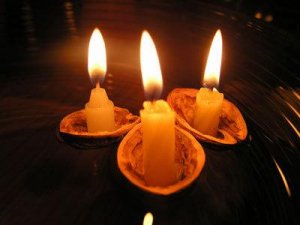 Samhain Kerzen für die Toten