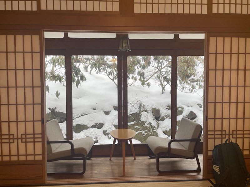 Japan Haus mit Schnee Japan Haus mit Schnee